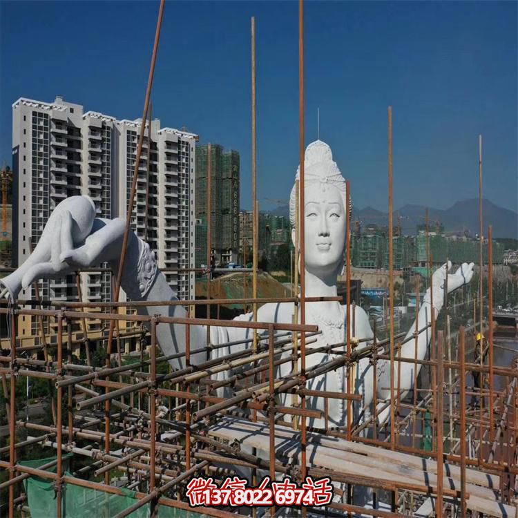 仿古石雕佛像，大型露天石像雕刻，美化景區(qū)廣場(chǎng)