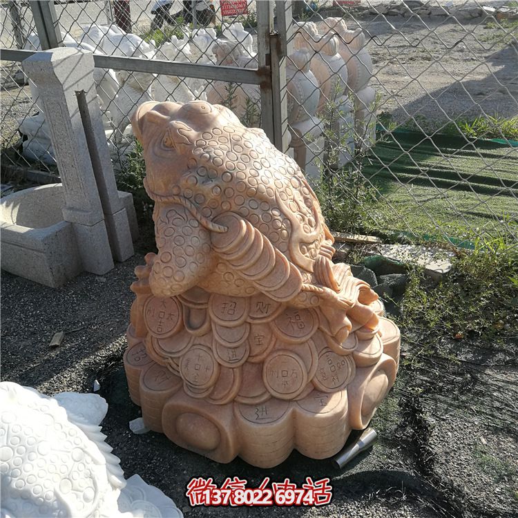 戶(hù)外創(chuàng)意石雕青蛙雕塑 戶(hù)外創(chuàng)意石雕青蛙雕塑