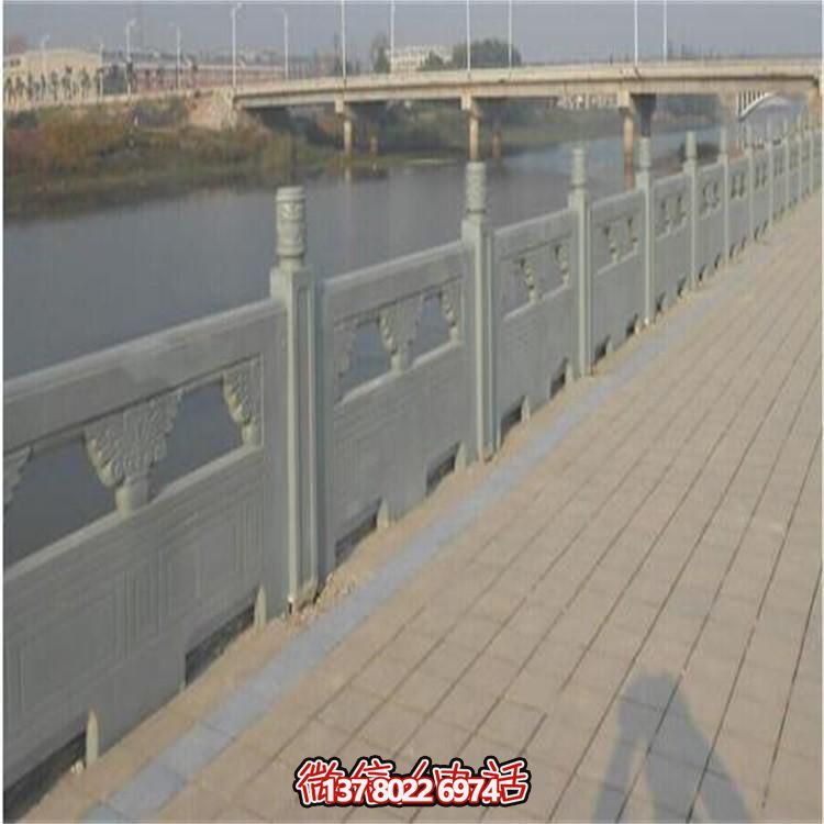 精美青石雕刻欄板，提升景區(qū)、寺廟、湖邊裝飾效果