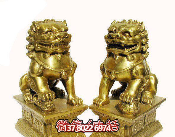 純金打造室內(nèi)美陳獅子雕塑——追求完美雕塑裝飾 純金打造室內(nèi)美陳獅子雕塑——追求完美雕塑裝飾
