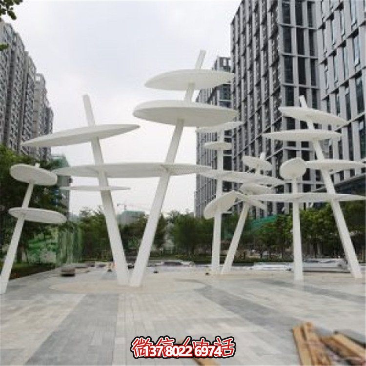 不銹鋼大型樹葉雕塑，為你的戶外景觀創(chuàng)造獨(dú)特的創(chuàng)意