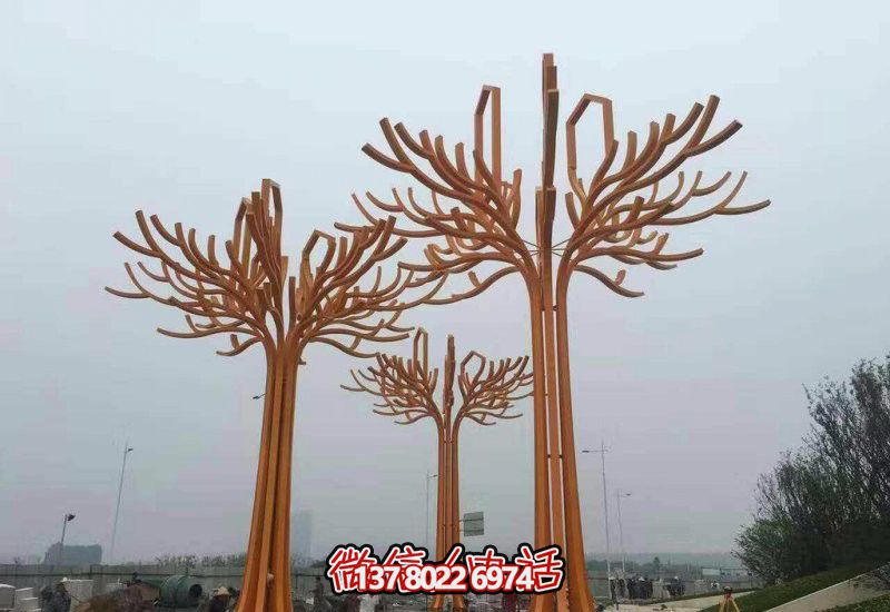 不銹鋼公園雕塑——抽象樹形藝術(shù)品 不銹鋼公園雕塑——抽象樹形藝術(shù)品