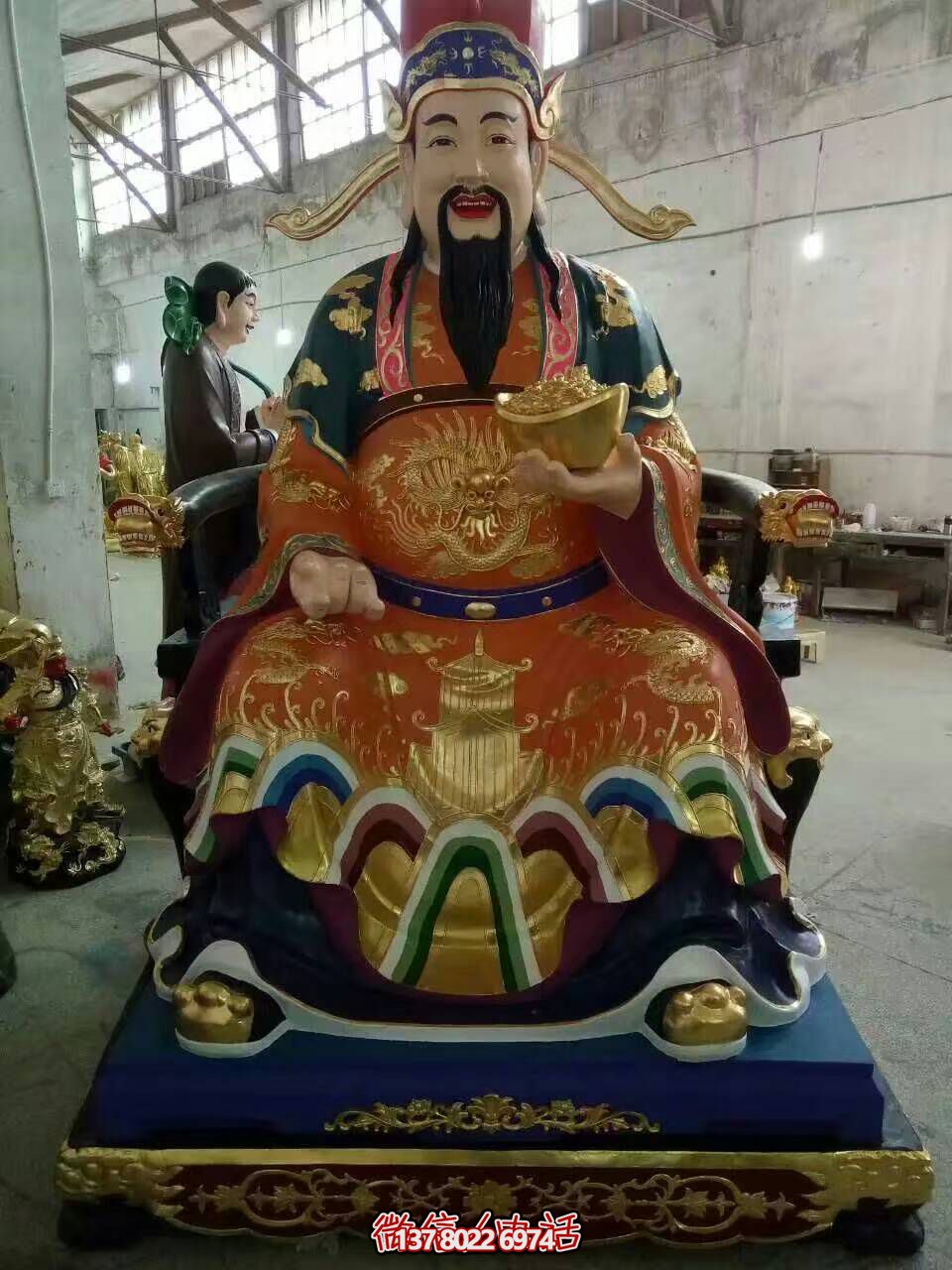傳統(tǒng)文化精美銅雕財神雕塑 傳統(tǒng)文化精美銅雕財神雕塑
