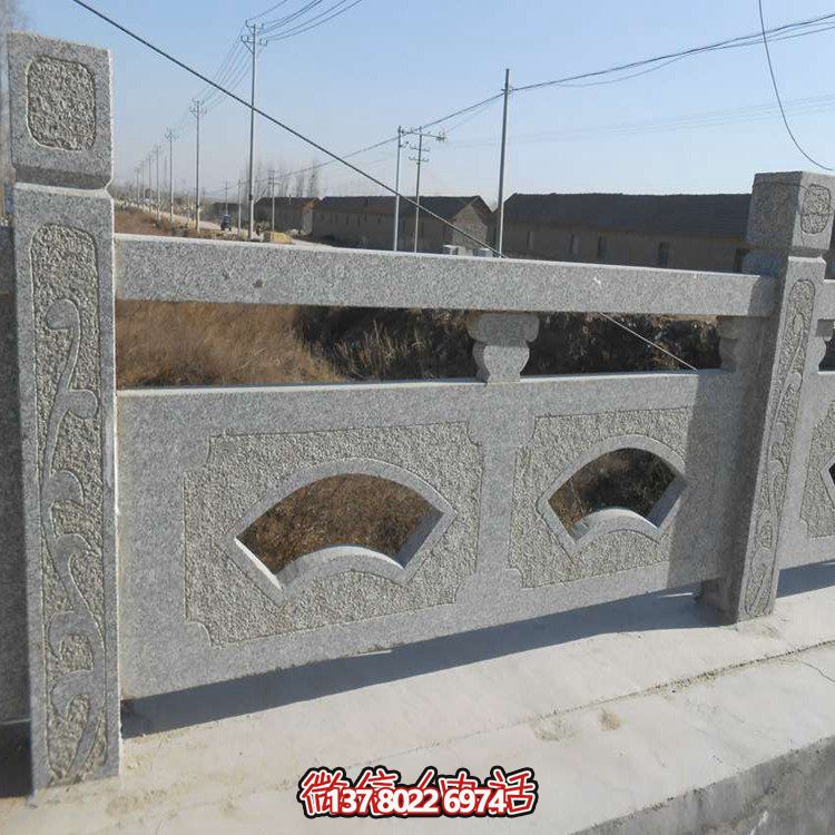 精美大理石護欄雕塑，讓戶外河道更加美觀