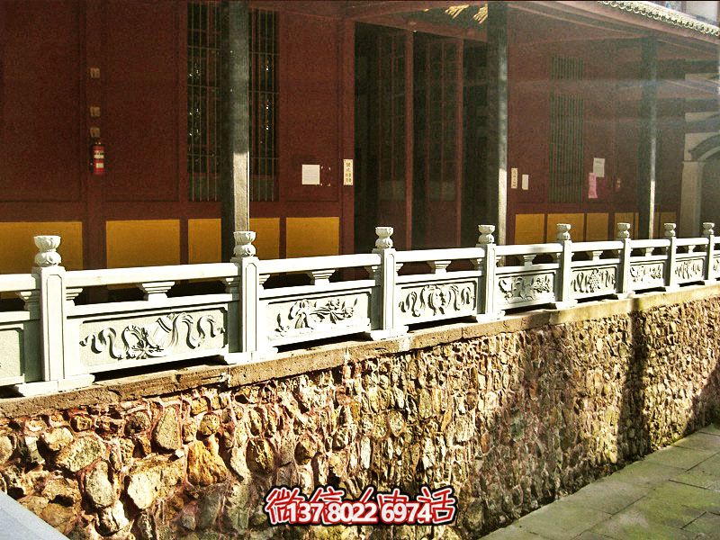 古樸青石臺階古建筑石雕防護(hù)欄 古樸青石臺階古建筑石雕防護(hù)欄