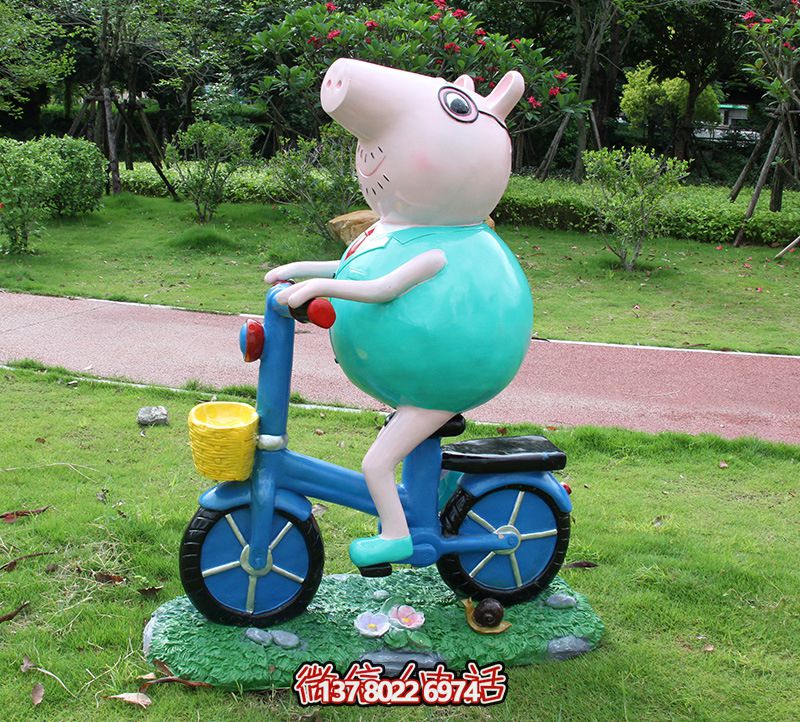 玻璃鋼雕塑裝置，點(diǎn)綴公園景觀(guān)