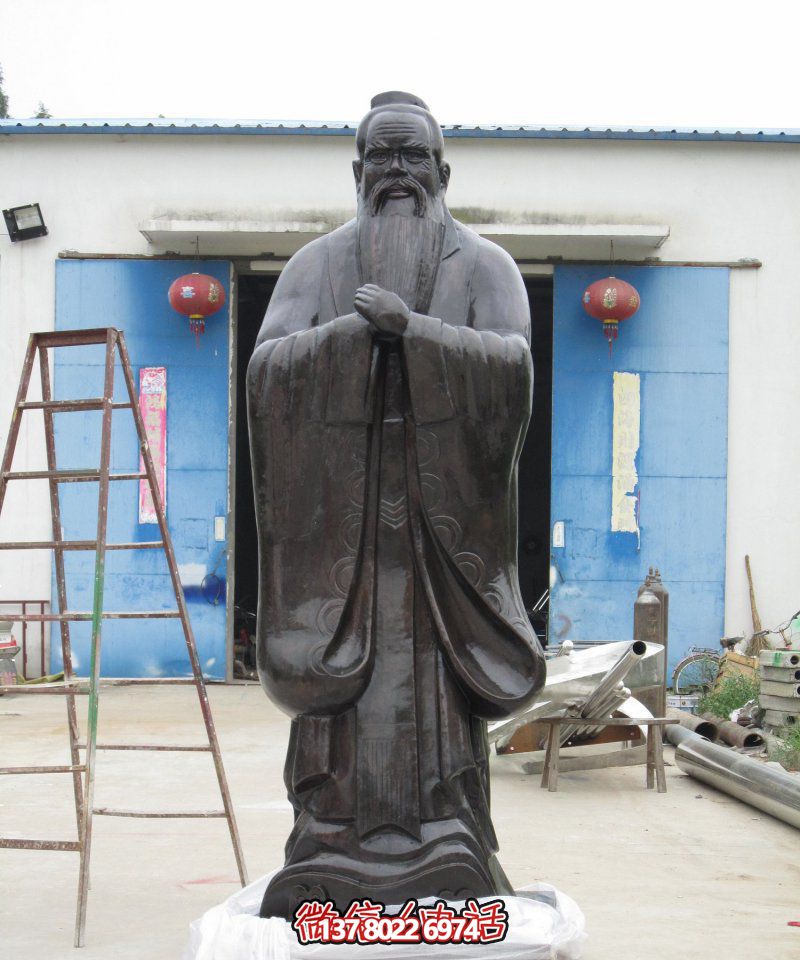 走進(jìn)古典文化，探索老子青銅雕塑之美