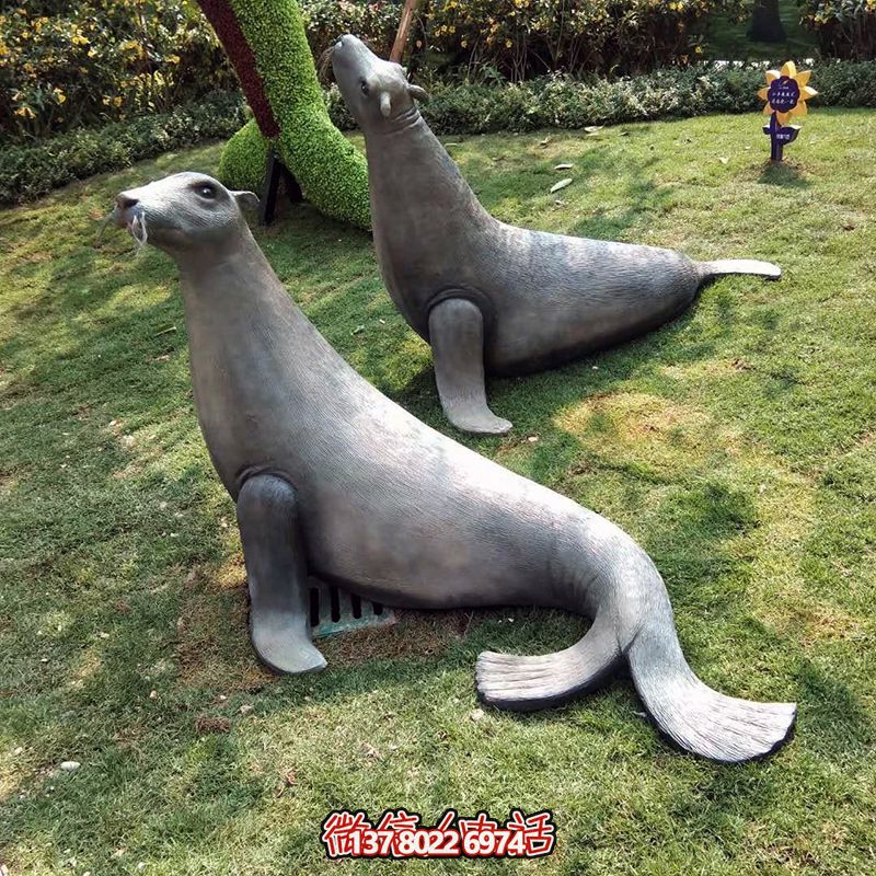 海豹雕塑玻璃鋼創(chuàng)意抬頭擺放公園裝飾 海豹雕塑玻璃鋼創(chuàng)意抬頭擺放公園裝飾