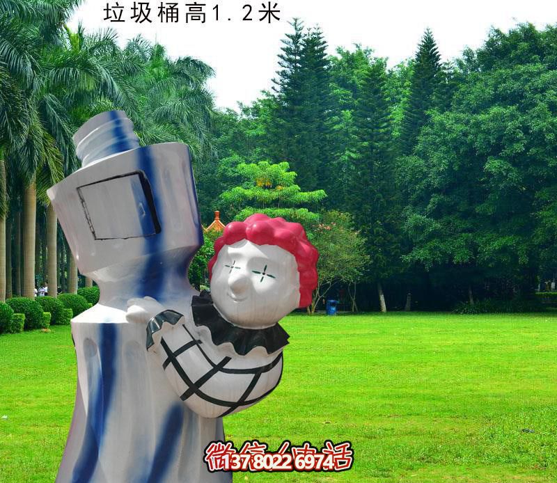 兒童游樂(lè)場(chǎng)玻璃鋼卡通人物垃圾桶 兒童游樂(lè)場(chǎng)玻璃鋼卡通人物垃圾桶