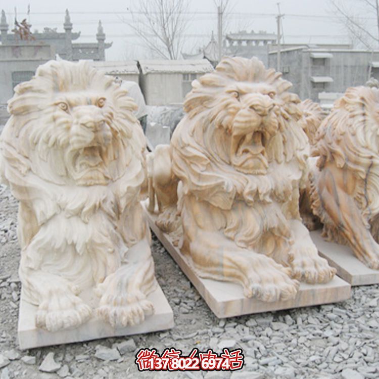 仿真獅子雕塑，為公園、動(dòng)物園帶來(lái)活力