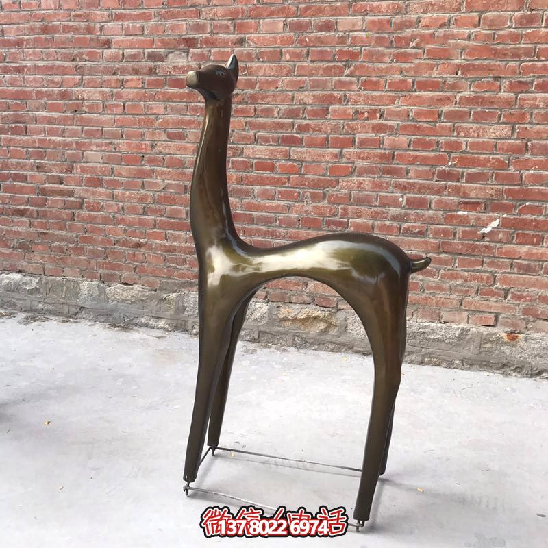 商品名稱不銹鋼仿銅鹿雕塑戶外裝飾品 商品名稱不銹鋼仿銅鹿雕塑戶外裝飾品