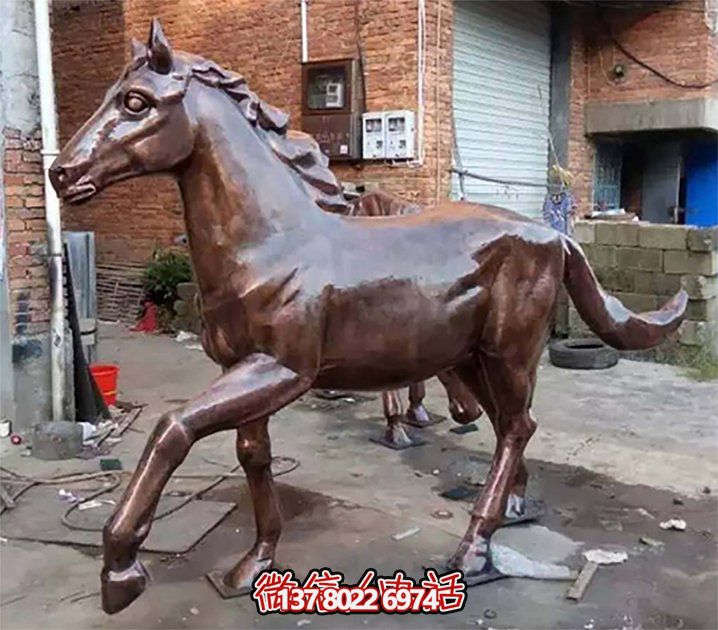 玻璃鋼動物雕塑景觀擺放，美化城市廣場