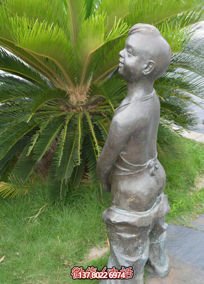 景區(qū)創(chuàng)意銅雕兒童雕塑——讓孩子們撒尿也能大大開心 景區(qū)創(chuàng)意銅雕兒童雕塑——讓孩子們撒尿也能大大開心