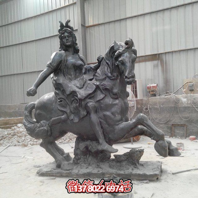 西方風格玻璃鋼雕塑，打造精美景觀