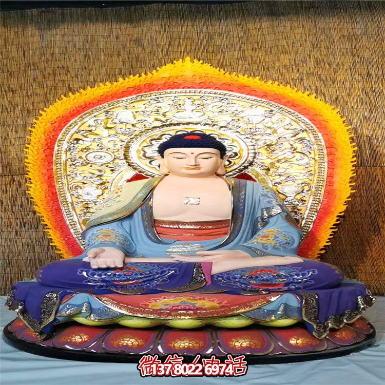 大型樹脂彩繪廟宇三寶神佛雕塑 大型樹脂彩繪廟宇三寶神佛雕塑