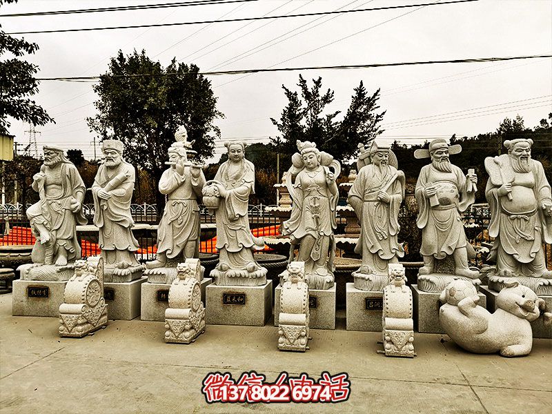 游覽大理古城，欣賞至尊神佛石雕八仙雕塑