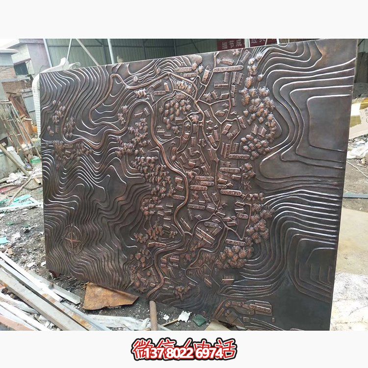 精致雅致的園林景觀浮雕、壁畫及雕塑裝置的完美結(jié)合