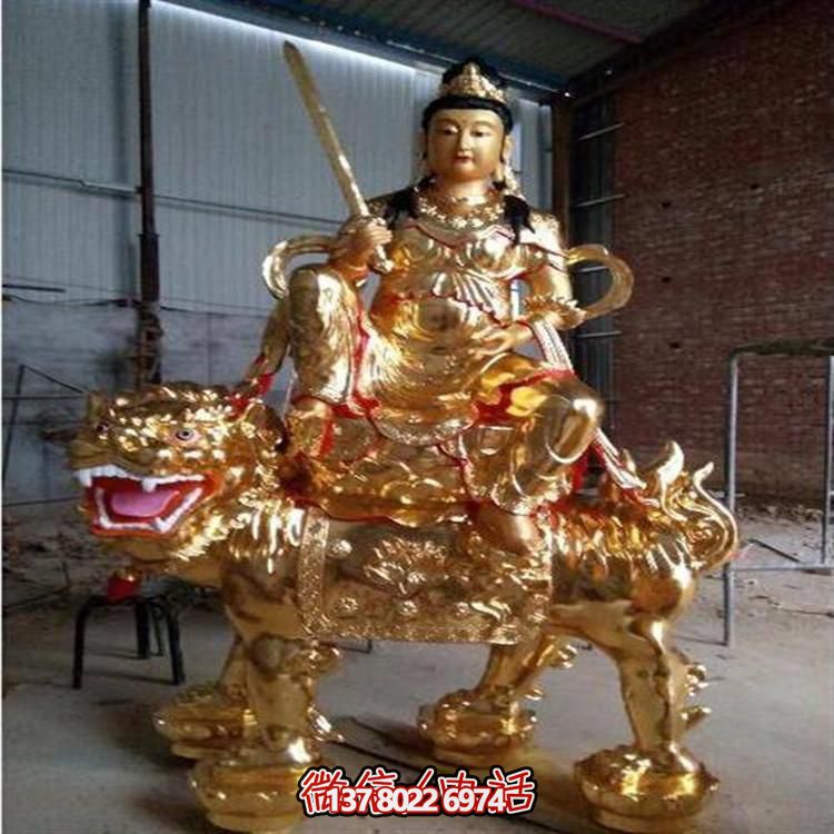 文姝普賢玻璃鋼雕塑，為景區(qū)和寺廟增添大型藝術(shù)裝置