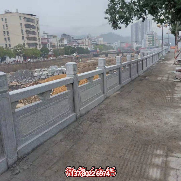 精美大理石雕塑圍欄，美化您的城市河道