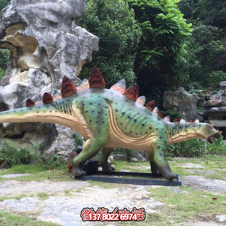 劍齒龍，玻璃鋼仿真恐龍仿生雕塑